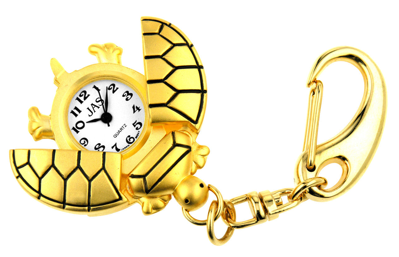 novelty fob watch - turtle