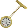 Pin-on Nurse Watch - JAS - Metal Flange - Gold