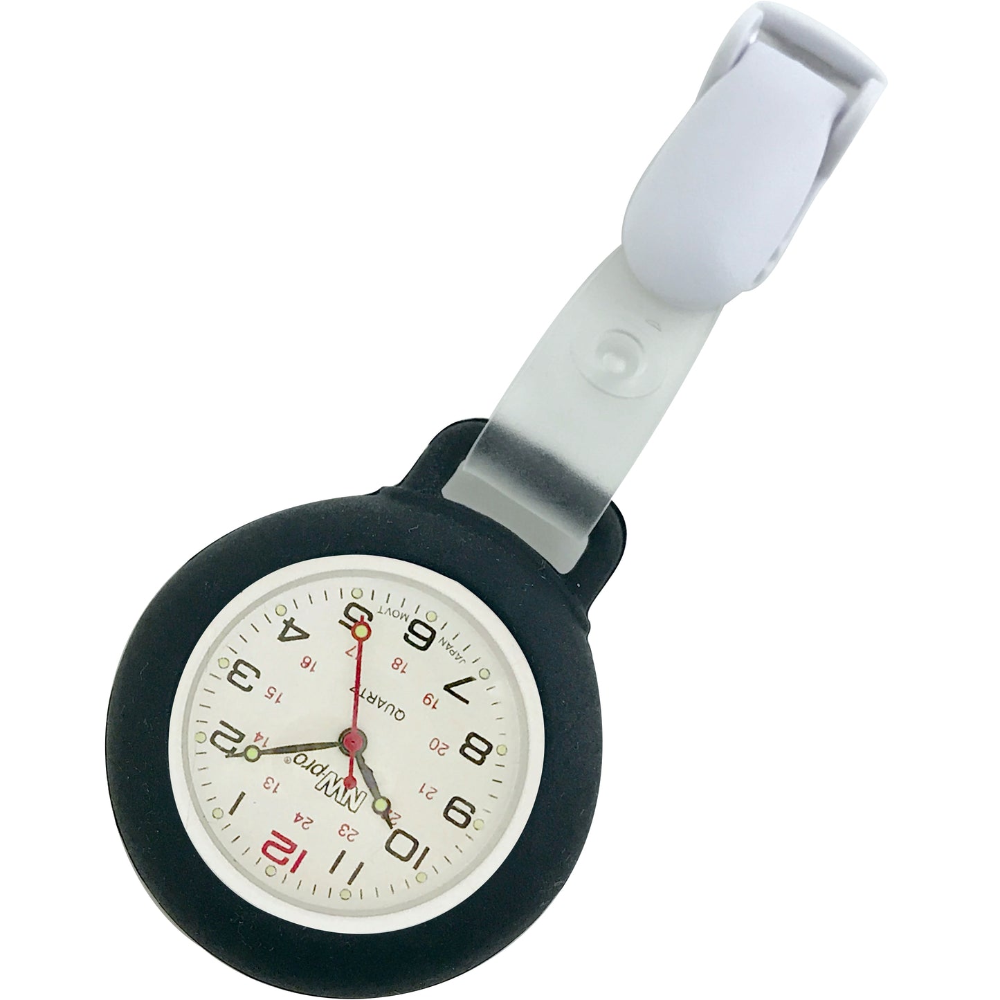 Clip-on Nurse Watch - Non-Glass Dial