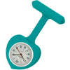 Heart Silicone Pin-On Nurse Watch - Sweeping White Dial
