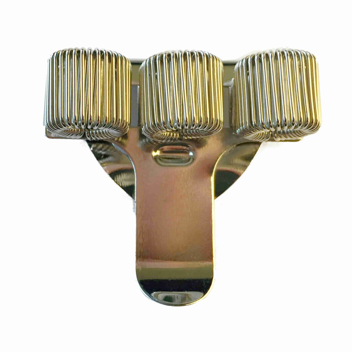 Pen Holder - Triple - Silver
