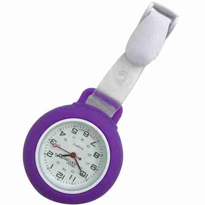 Clip-on Nurse Watch - White Dial