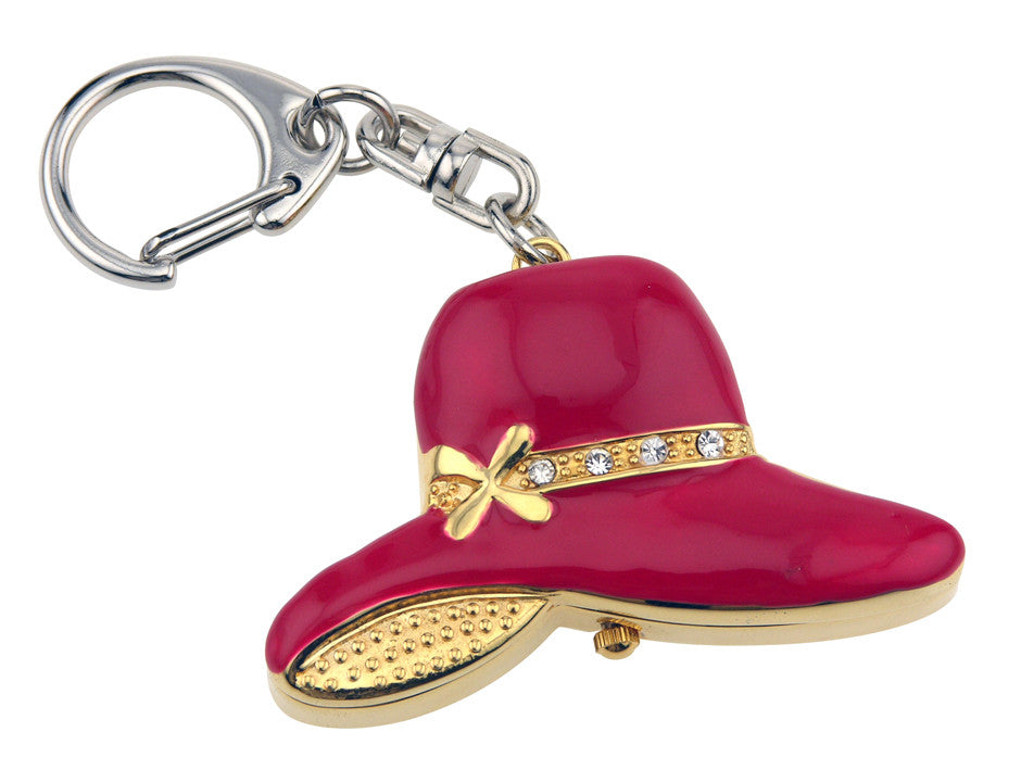 novelty fob watch - red hat