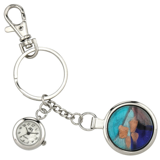 novelty fob watch - mosaic circle