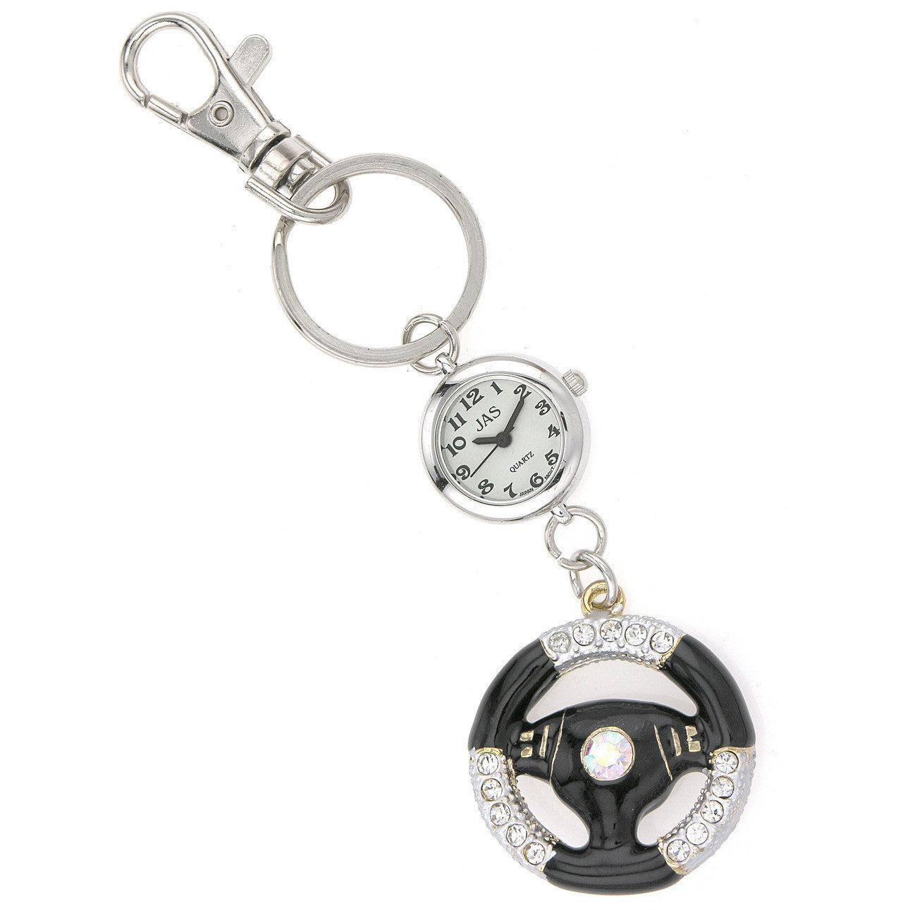 novelty fob watch - steering wheel