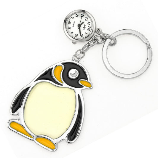 novelty fob watch - penguin