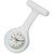 Silicone Pin-on Nurse Watch - White Dial