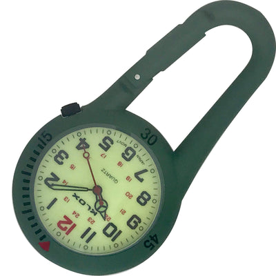 Clip-on Carabiner Watch - Luminescent Dial