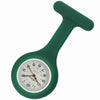 Silicone Pin-on Nurse Watch - Sweeping White Dial