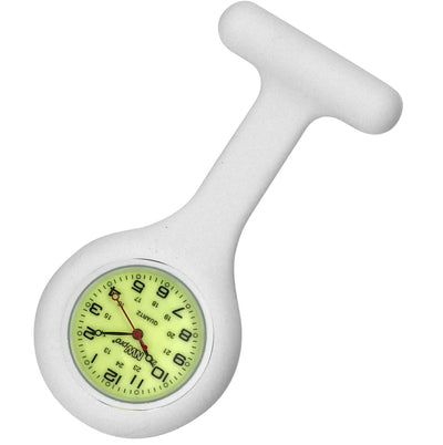 Silicone Pin-on Nurse Watch - Luminescent Dial
