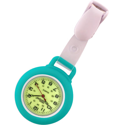 Clip-on Nurse Watch - Sweeping Luminescent Dial