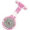 Silicone Pin-on Nurse Watch - Brocade - Base 30 Dial