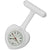 Heart Silicone Pin-On Nurse Watch - Non-Glass Dial